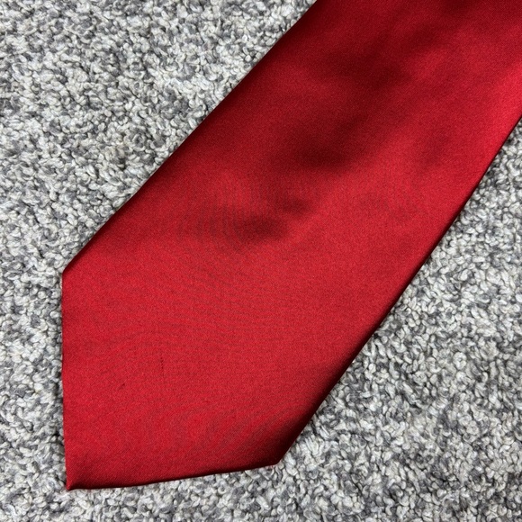 Bugatti Red Silk Tie - Picture 1 of 5